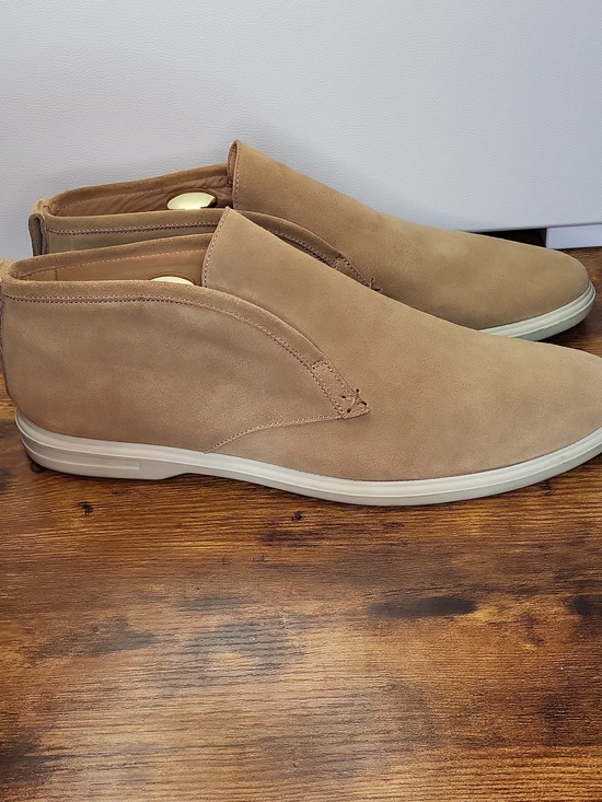 Peter Millar Men\'s Tan Suede Slip-On Loafers Booots Excursionist main image 15